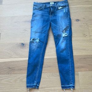 HUDSON: Tailored Jen with Fray Hem